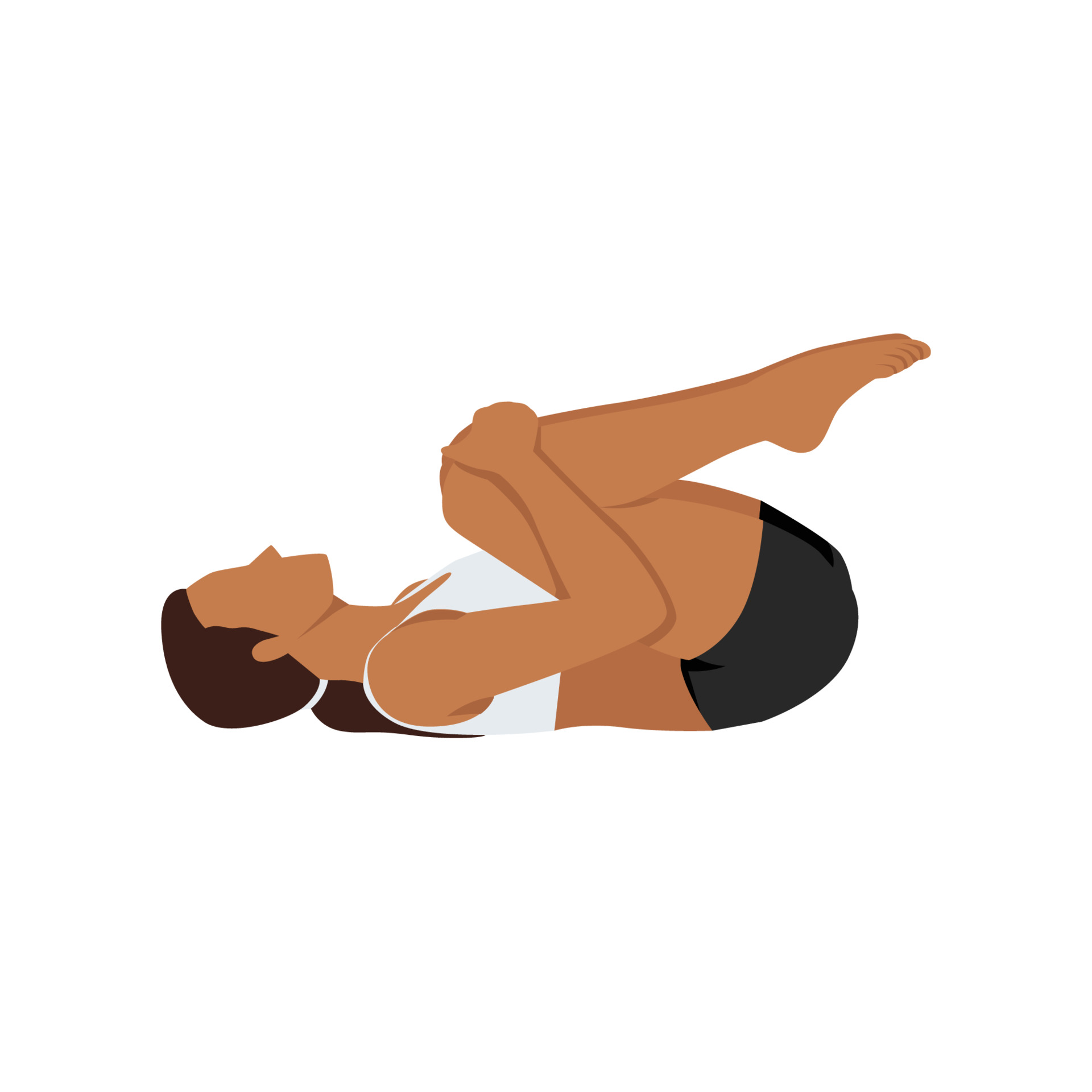 Knee-to-Chest Stretch,