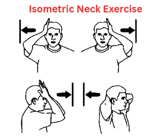 Isometric neck exercise