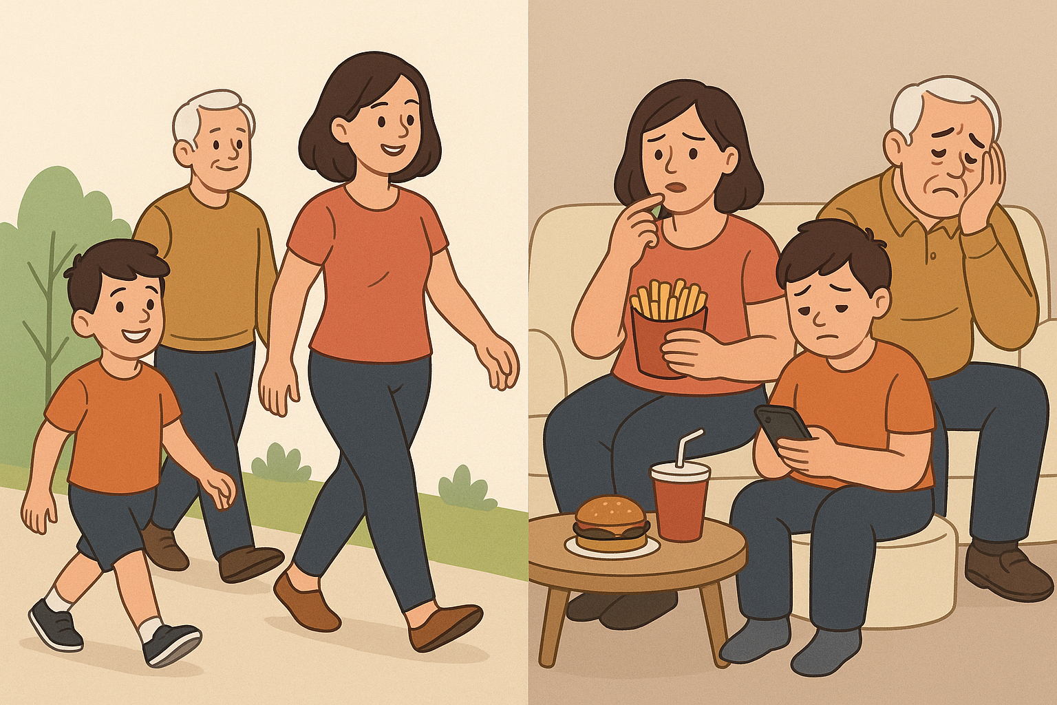 Walking Guidelines for Different Populations