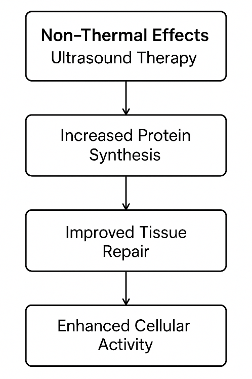 Non-Thermal Effects of ultrasound therapy