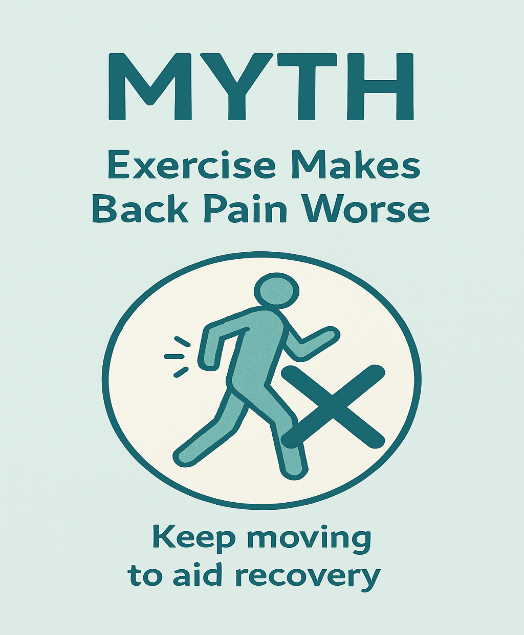 Myth_Exercise Makes Back Pain Worse