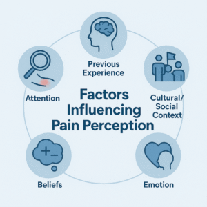 Factors influencing pain