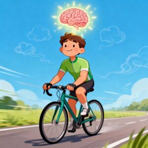 Psychological benefits of Cycling