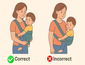 using supportive carrier