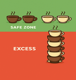 safe limit of tea/coffee