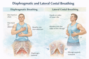 Diaphragmatic vs Costal Breathing
