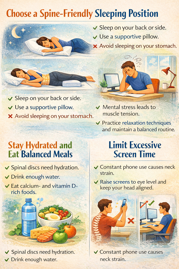 Choose a Spine-Friendly Sleeping Position