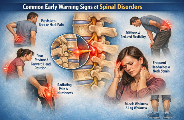 Common Early Warning Signs of Spinal Disorders