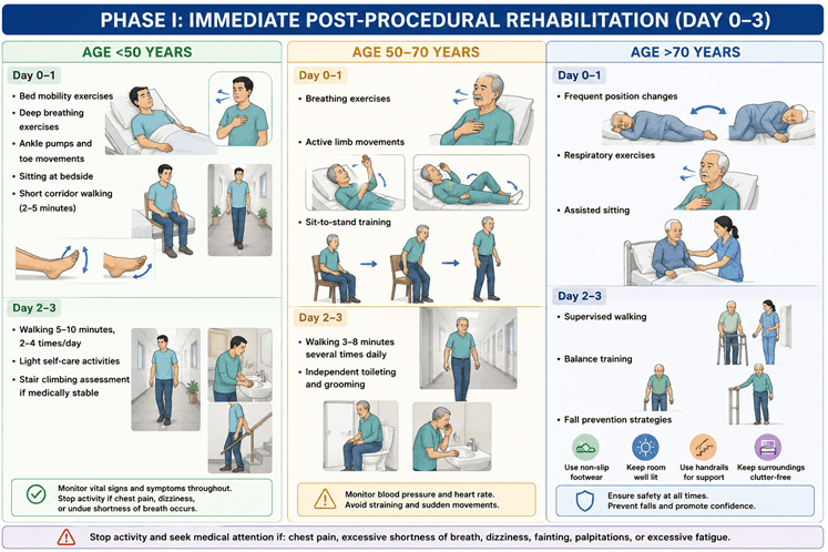 IMMEDIATE POST-PROCEDURAL REHABILITATION