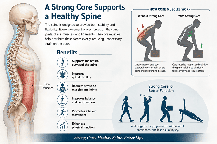 Strong Support Healthy Spine