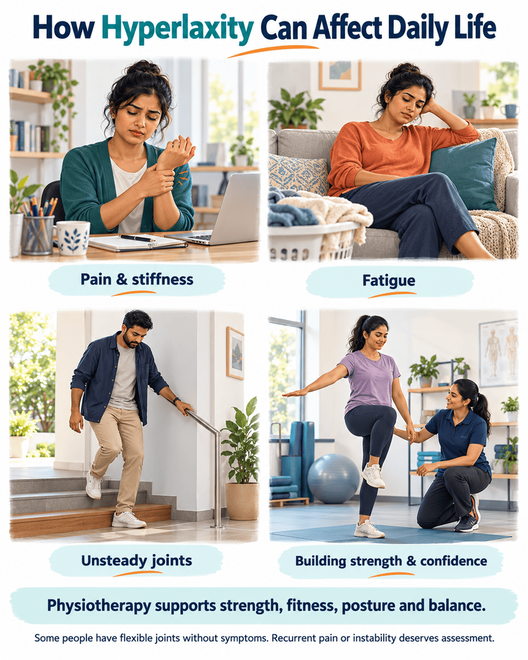 How hyperlaxity affects individuals