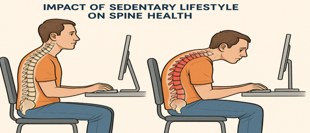 The Impact of a Sedentary Lifestyle on Spine Health
