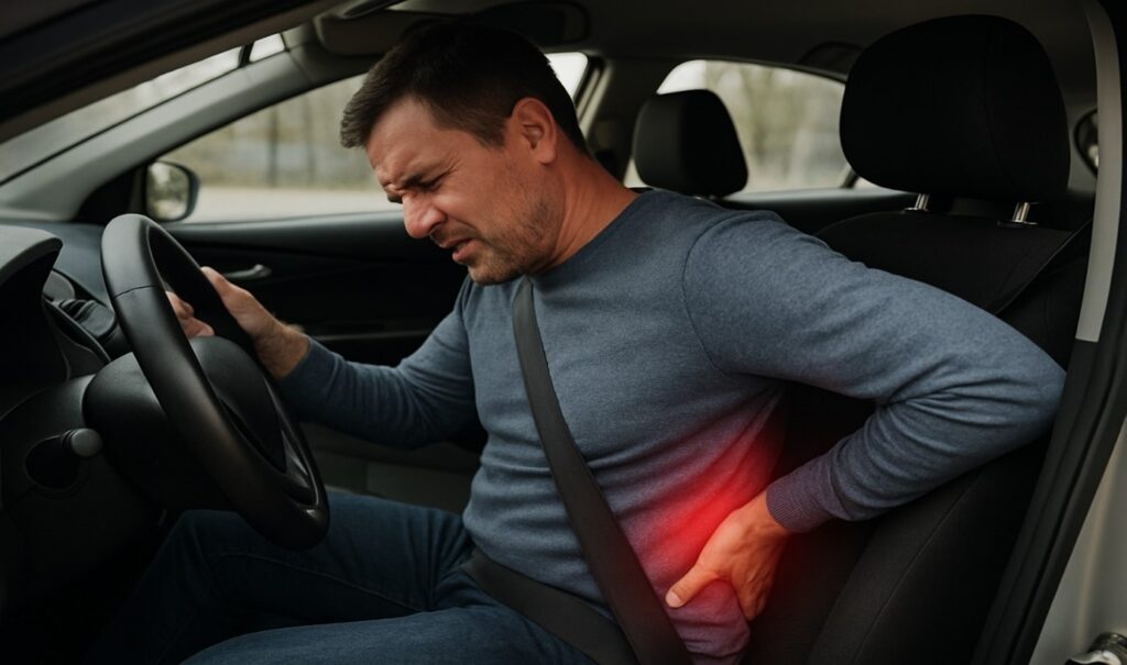 How Driving for Long Hours Affect Spine