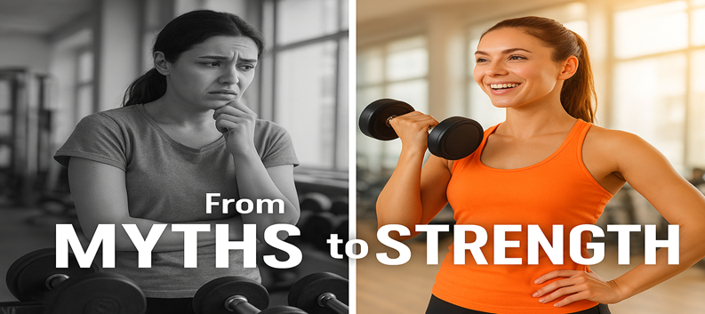 Myths And Facts about resistance training for women