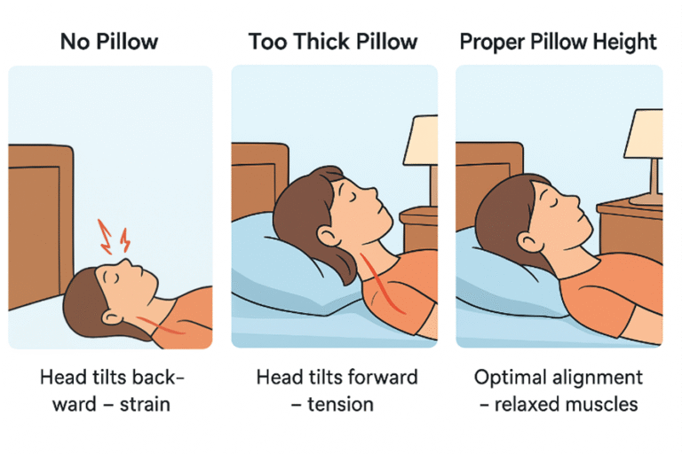 Can Sleeping Without A Pillow Improve Posture